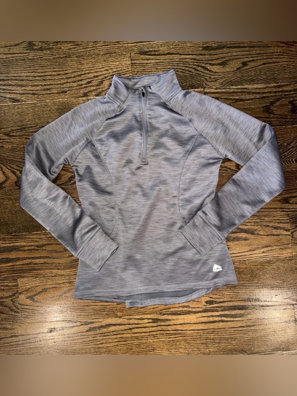 RBX Heather Gray Quarter-Zip Performance Pullover